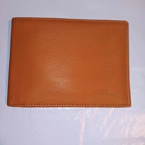 Fendi Tan Leather Wallet